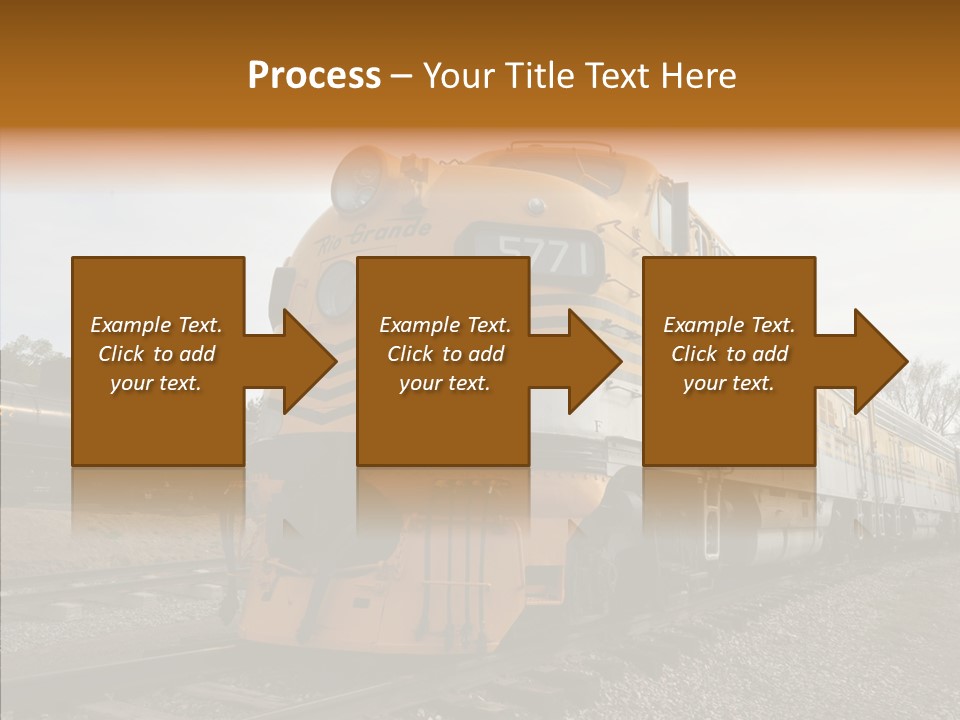 Light Funnel Tracks PowerPoint Template