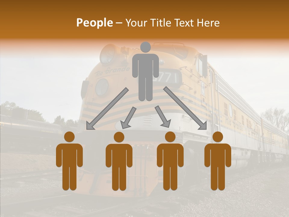 Light Funnel Tracks PowerPoint Template