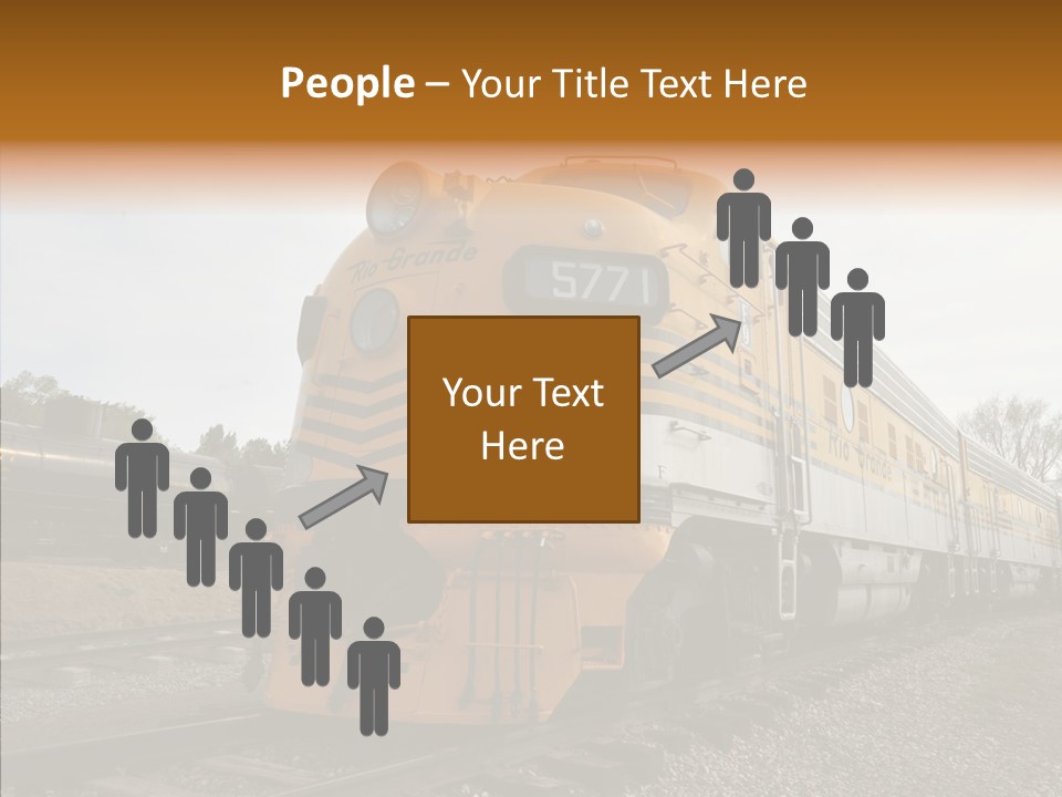 Light Funnel Tracks PowerPoint Template
