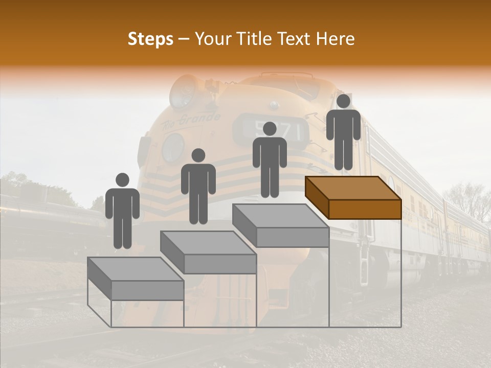 Light Funnel Tracks PowerPoint Template