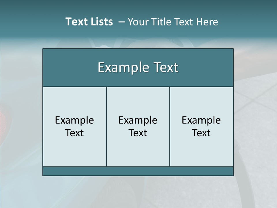 Clean Vehicle Hand PowerPoint Template