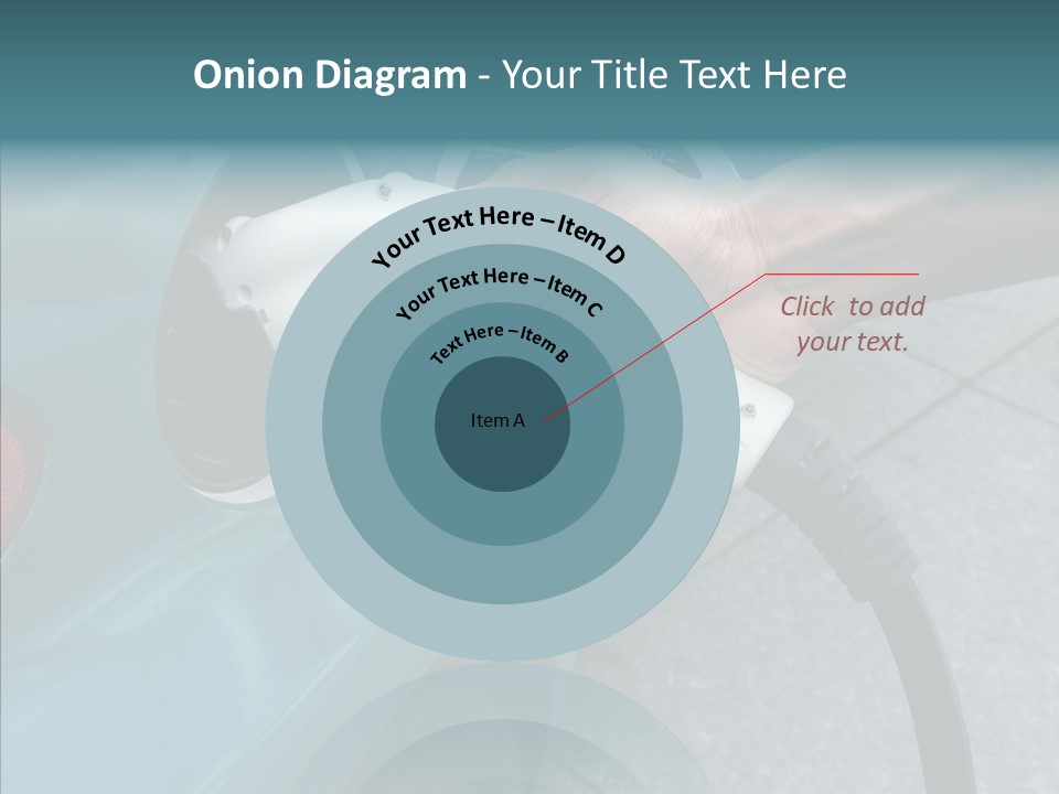 Clean Vehicle Hand PowerPoint Template