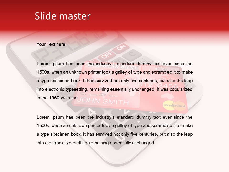 Currency Payment Activity PowerPoint Template