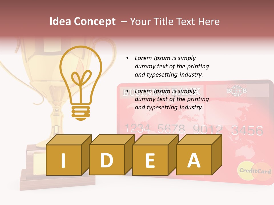 Finance Perfection Achieve PowerPoint Template