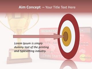 Finance Perfection Achieve PowerPoint Template