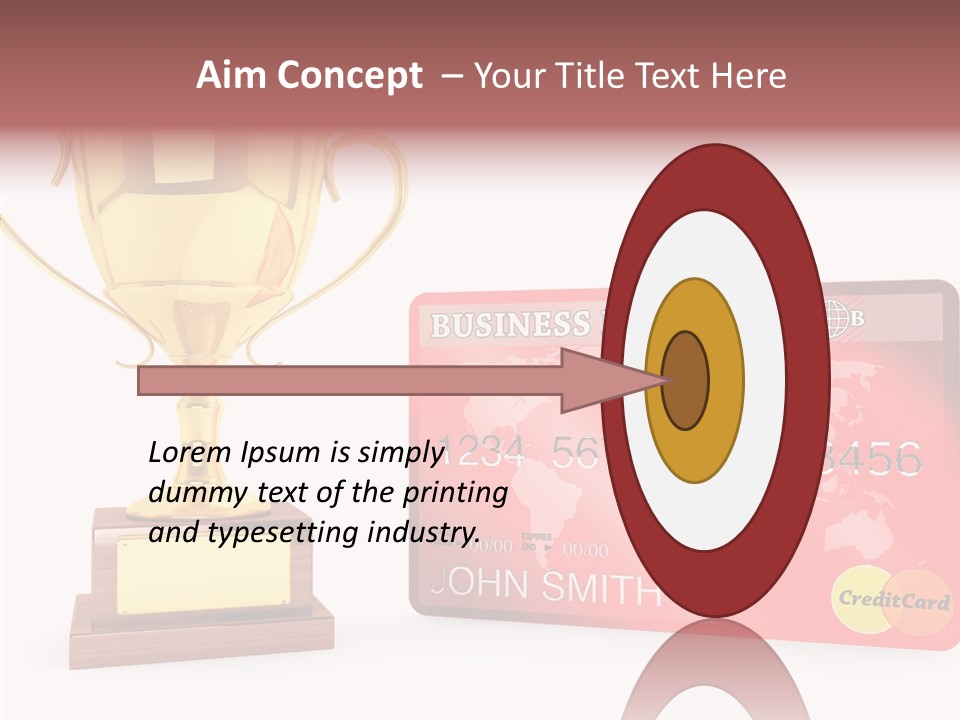 Finance Perfection Achieve PowerPoint Template