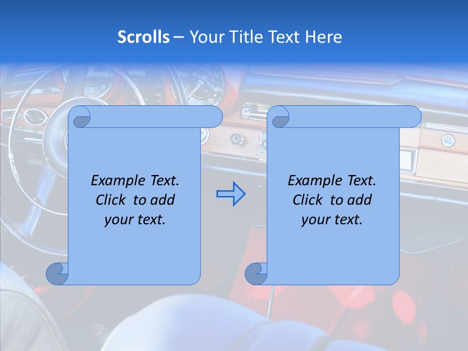 Valuable Window Historic PowerPoint Template
