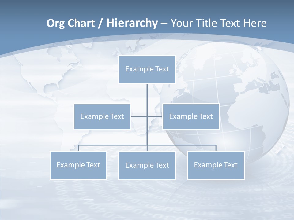 Symbol Global Arrow PowerPoint Template