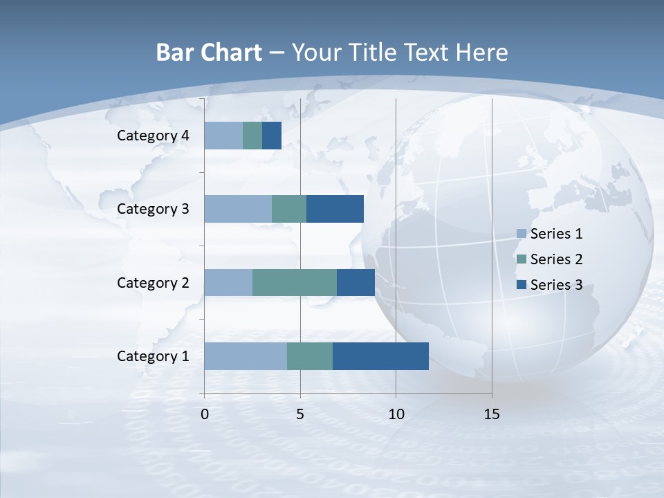 Symbol Global Arrow PowerPoint Template