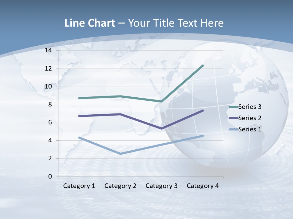 Symbol Global Arrow PowerPoint Template