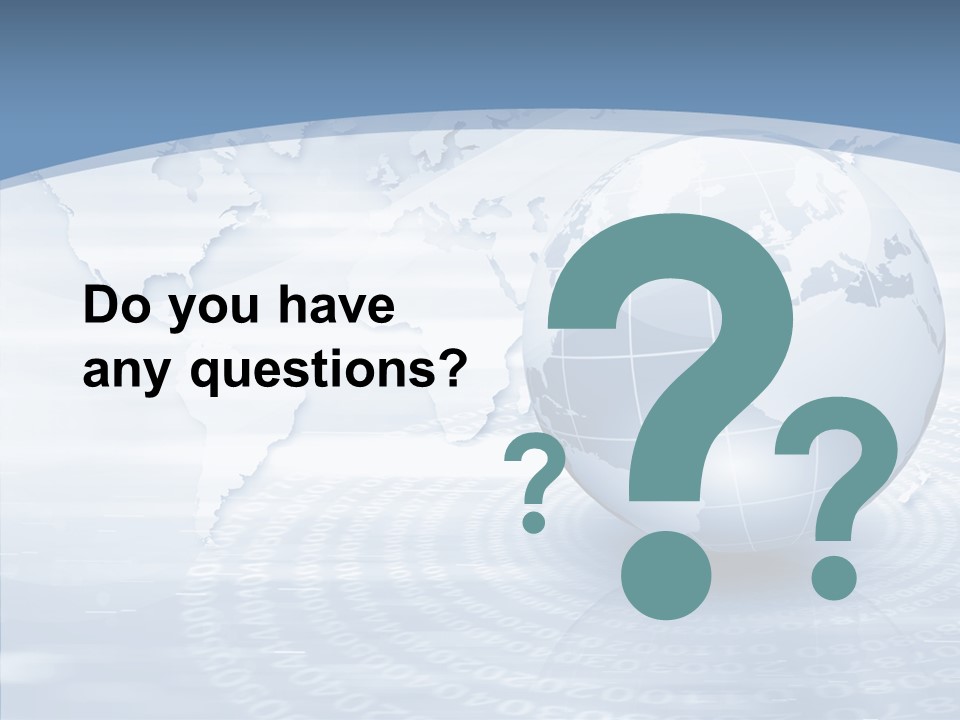 Symbol Global Arrow PowerPoint Template