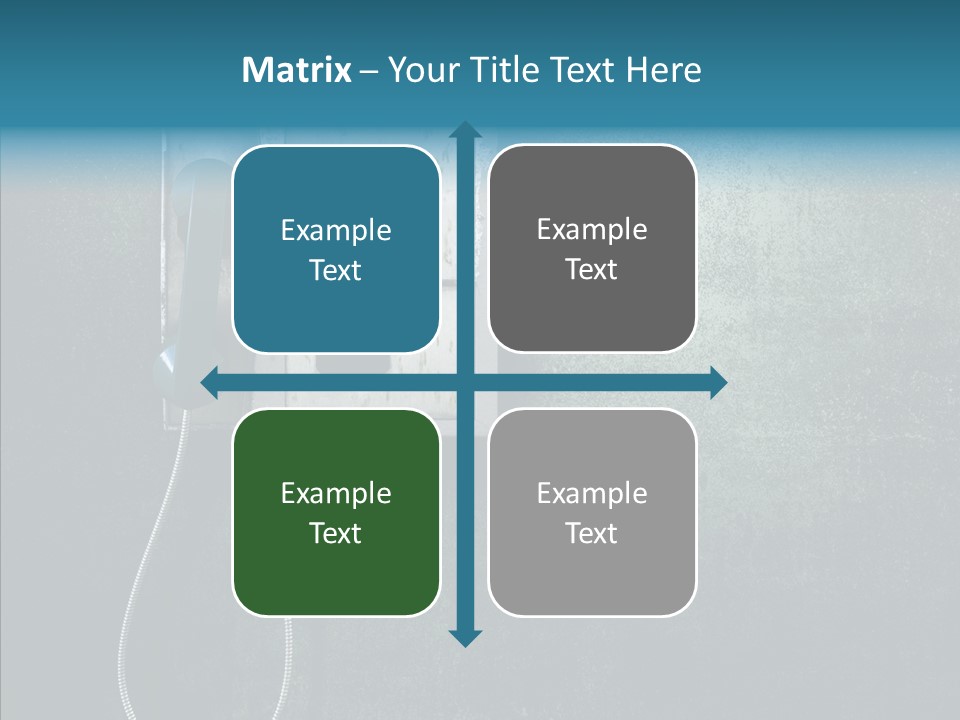Grunge Used Broken PowerPoint Template