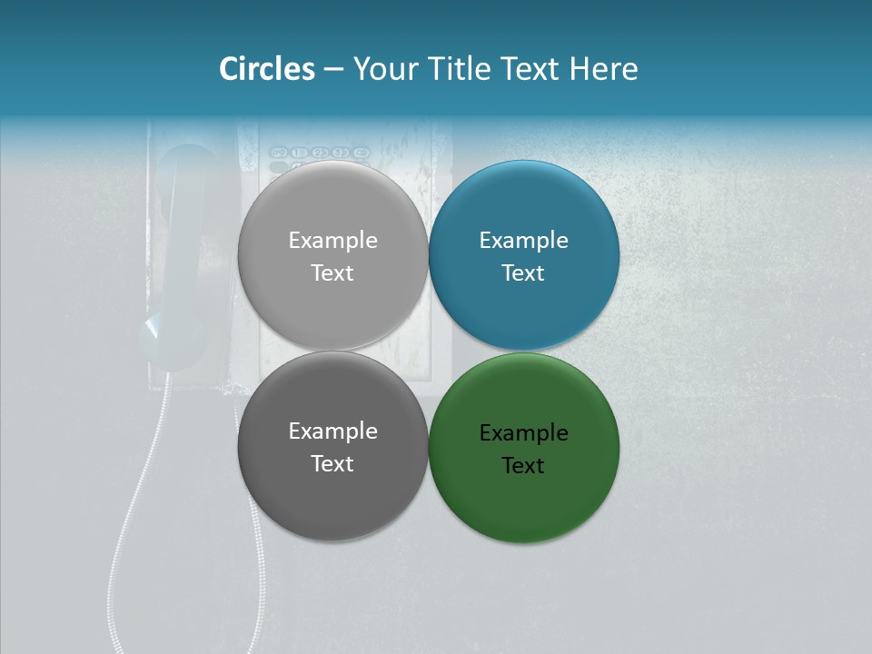 Grunge Used Broken PowerPoint Template