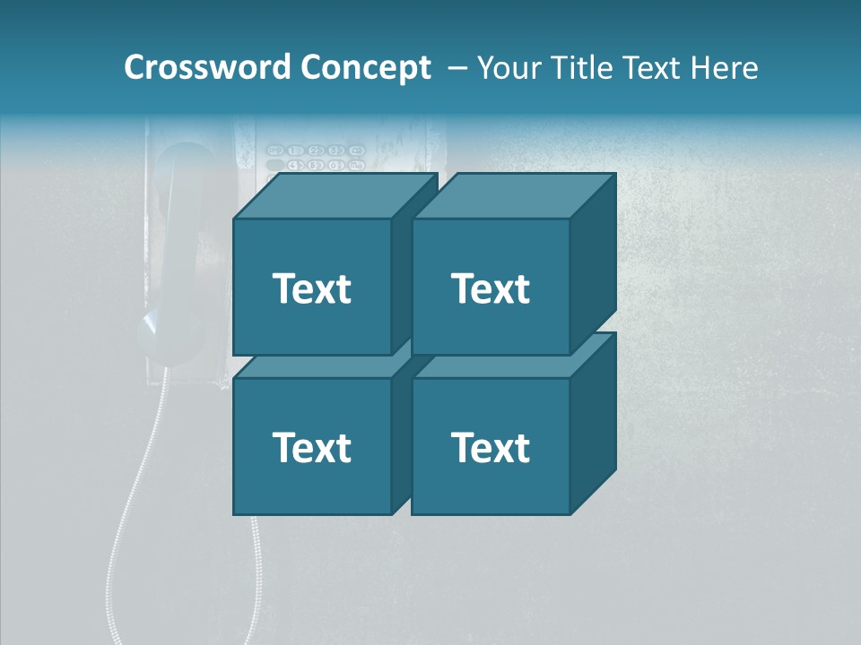 Grunge Used Broken PowerPoint Template