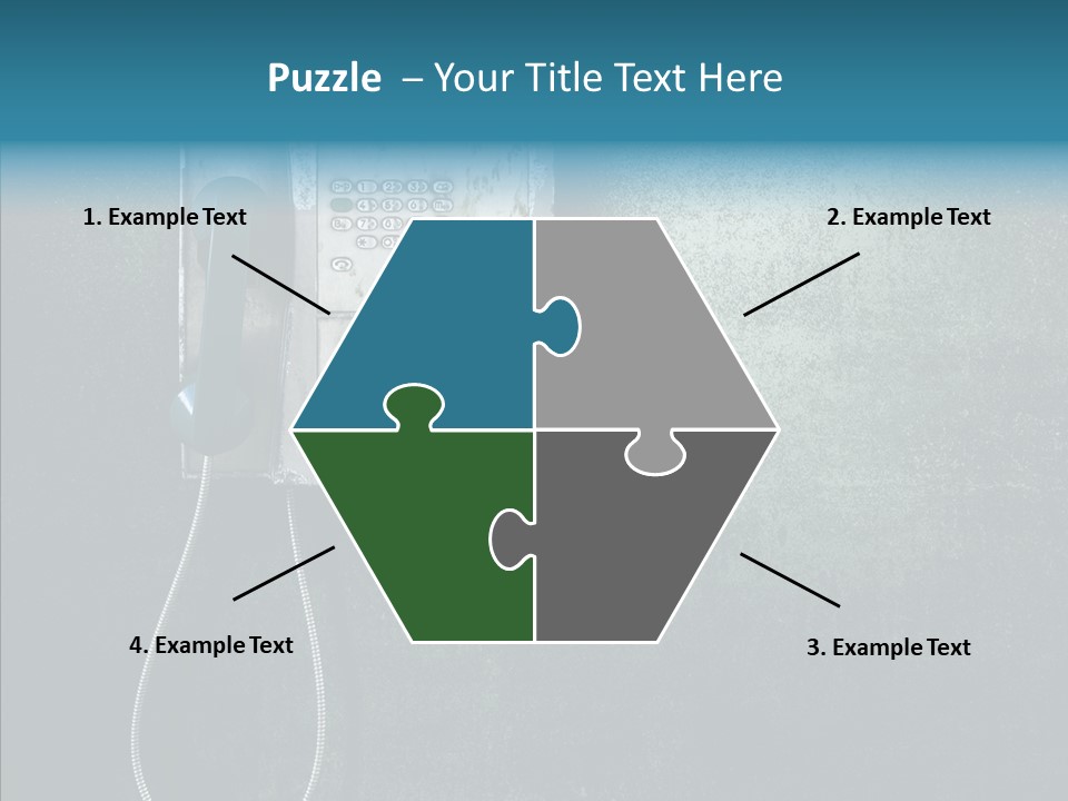 Grunge Used Broken PowerPoint Template