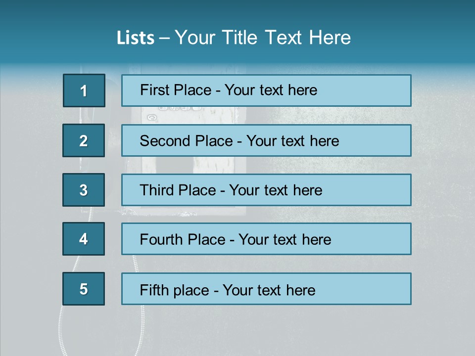 Grunge Used Broken PowerPoint Template