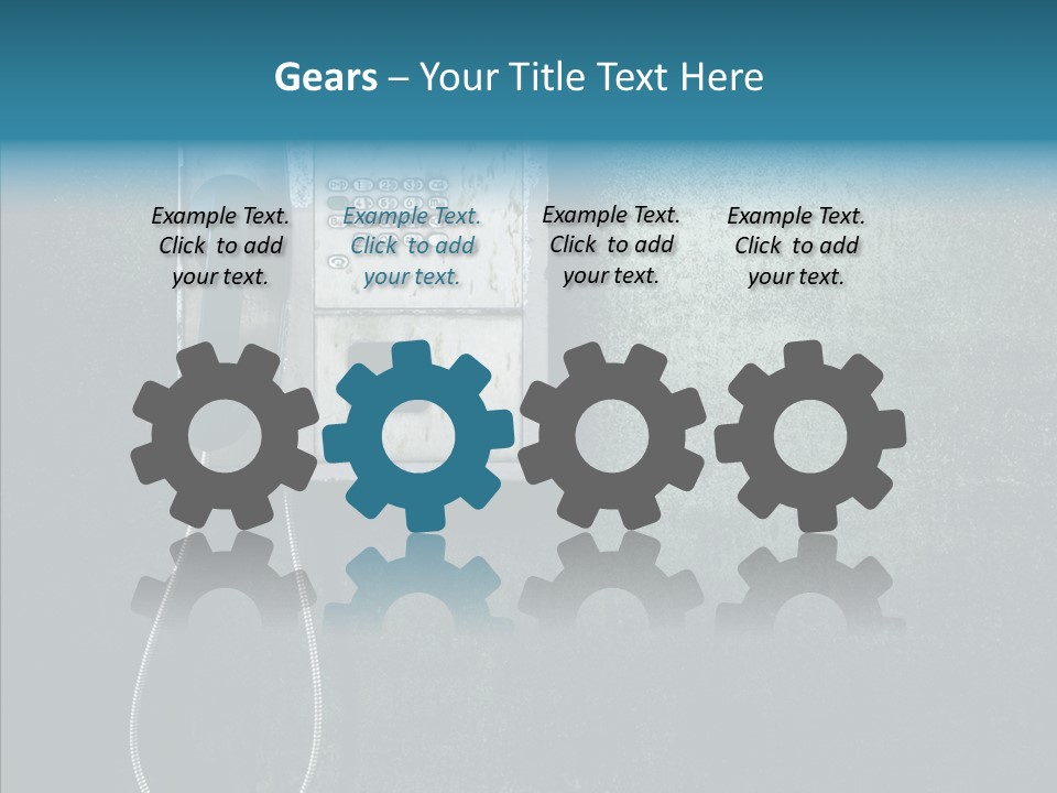 Grunge Used Broken PowerPoint Template