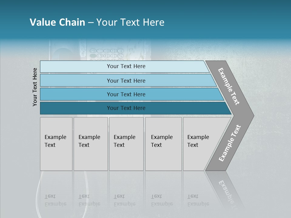 Grunge Used Broken PowerPoint Template