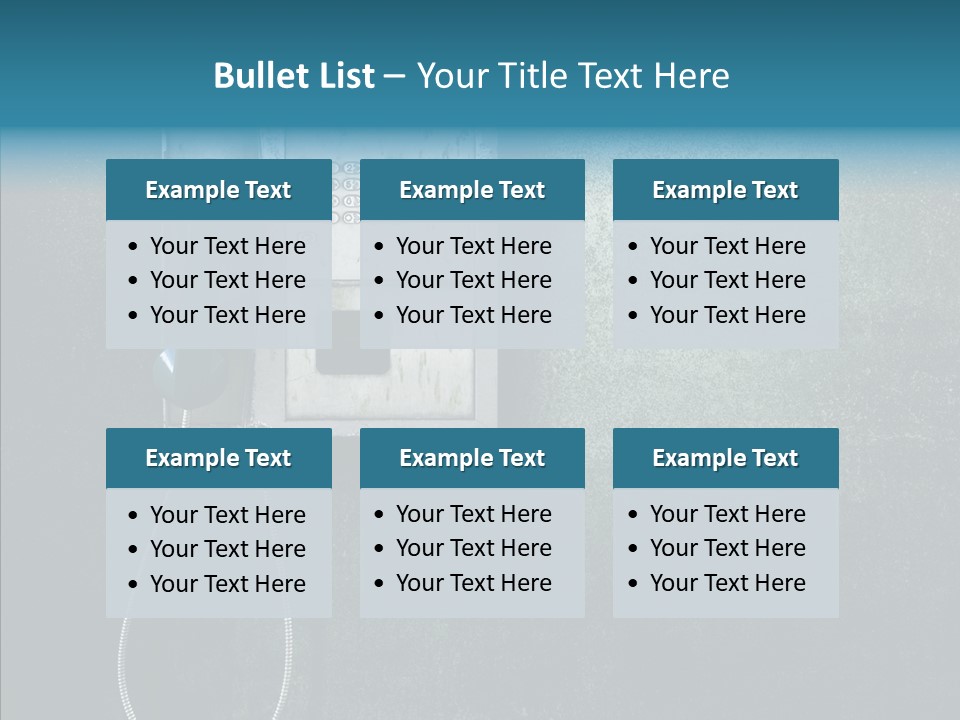 Grunge Used Broken PowerPoint Template