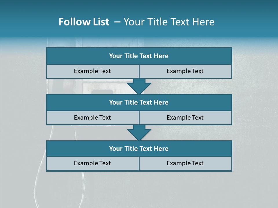 Grunge Used Broken PowerPoint Template