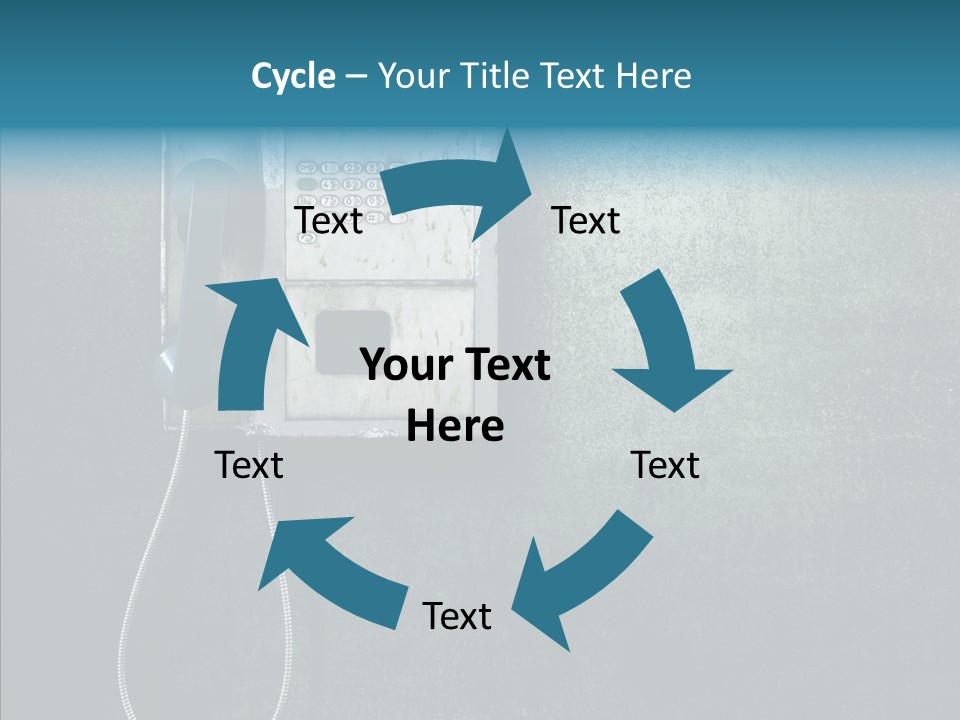 Grunge Used Broken PowerPoint Template