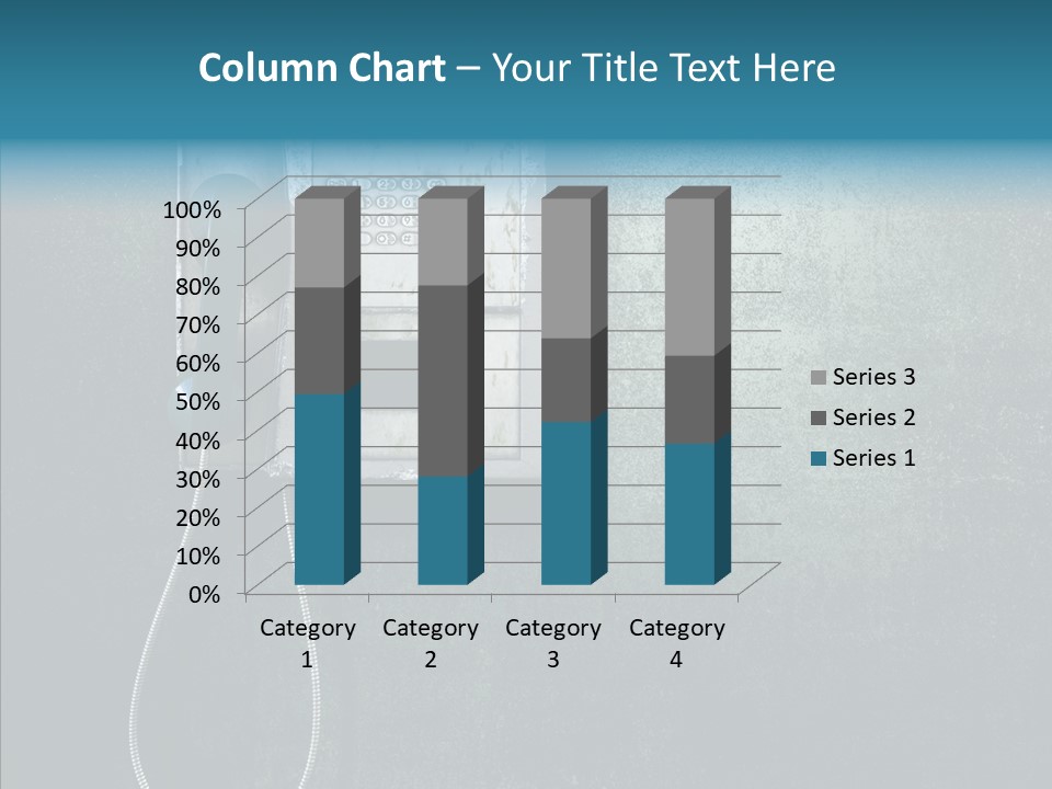 Grunge Used Broken PowerPoint Template