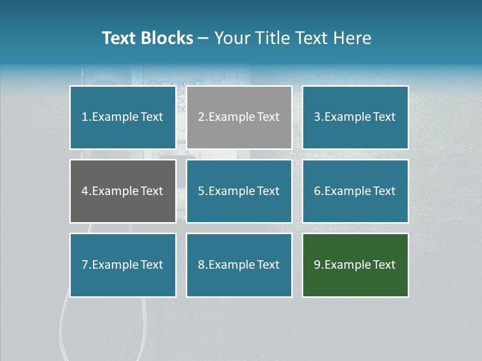 Grunge Used Broken PowerPoint Template