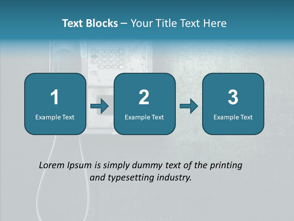 Grunge Used Broken PowerPoint Template