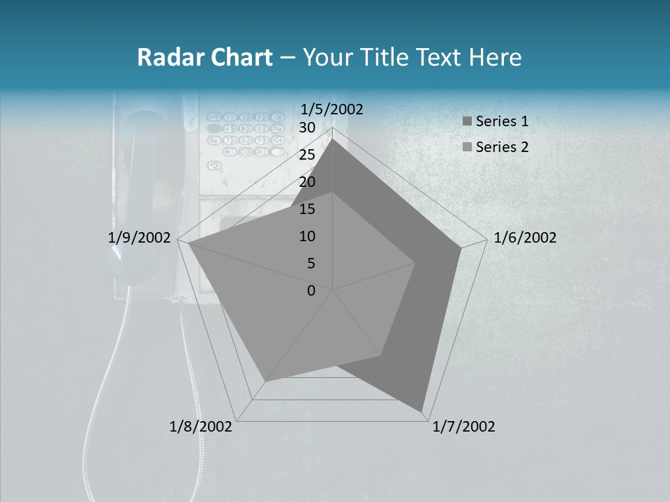 Grunge Used Broken PowerPoint Template