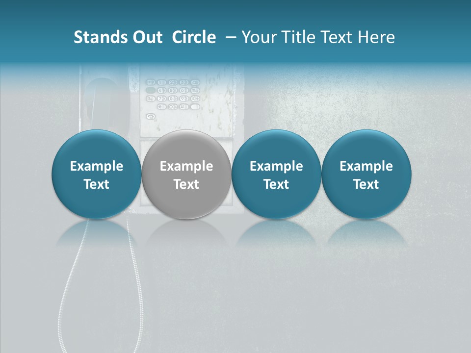 Grunge Used Broken PowerPoint Template