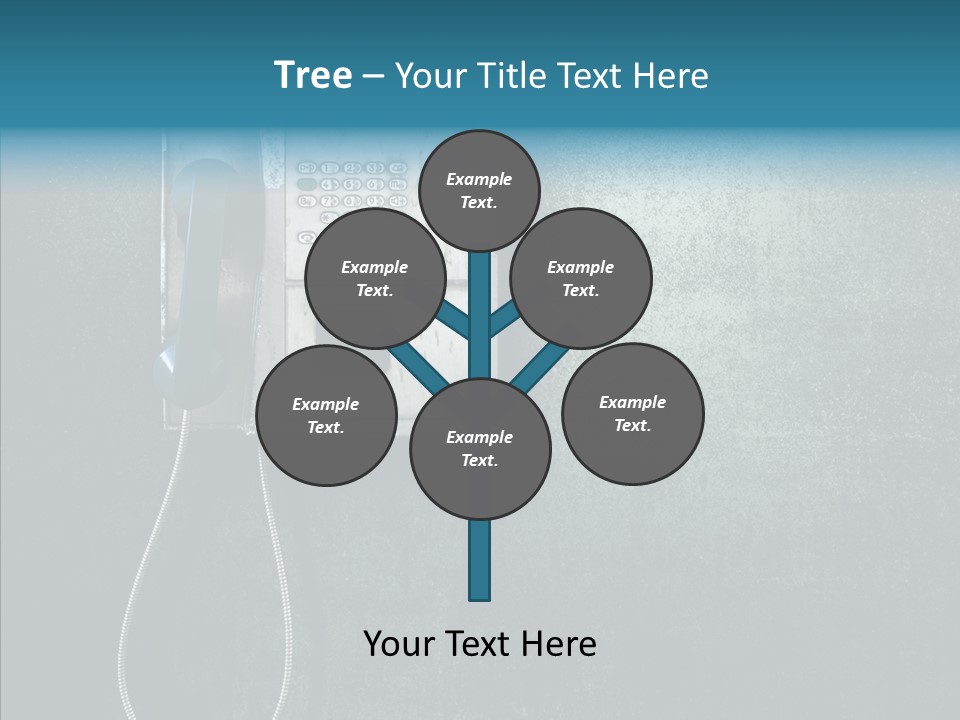 Grunge Used Broken PowerPoint Template