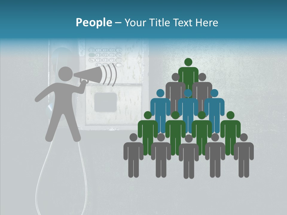 Grunge Used Broken PowerPoint Template