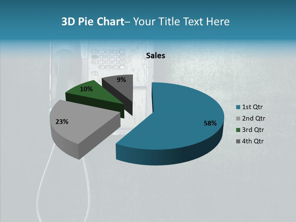 Grunge Used Broken PowerPoint Template