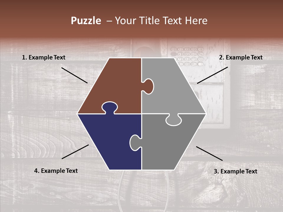 Dirty Receiver Phone PowerPoint Template