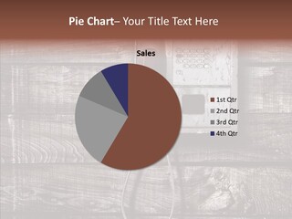 Dirty Receiver Phone PowerPoint Template