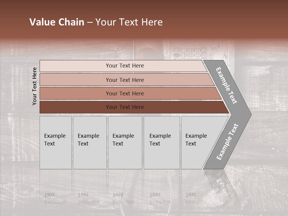 Dirty Receiver Phone PowerPoint Template