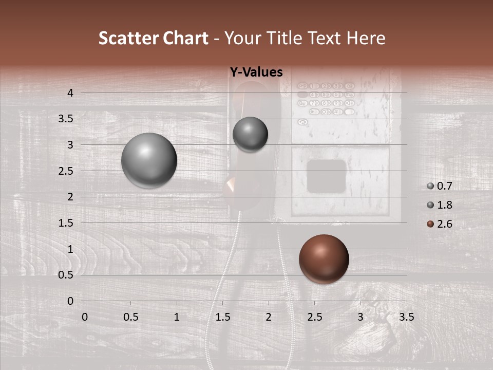 Dirty Receiver Phone PowerPoint Template