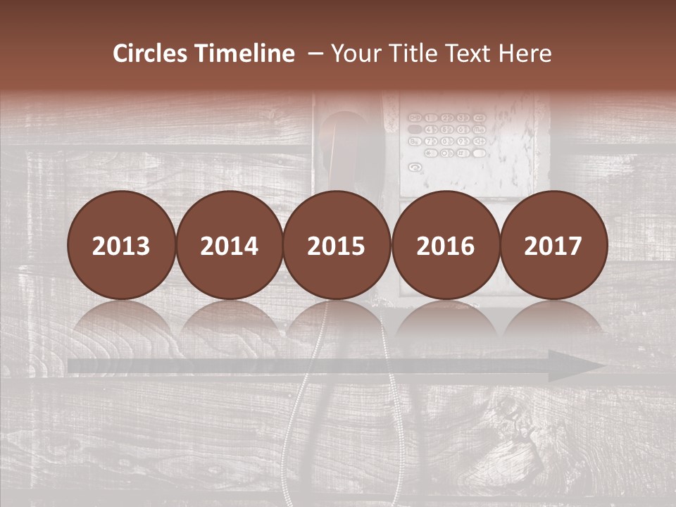 Dirty Receiver Phone PowerPoint Template