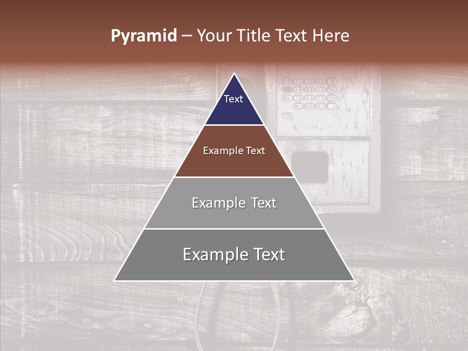 Dirty Receiver Phone PowerPoint Template
