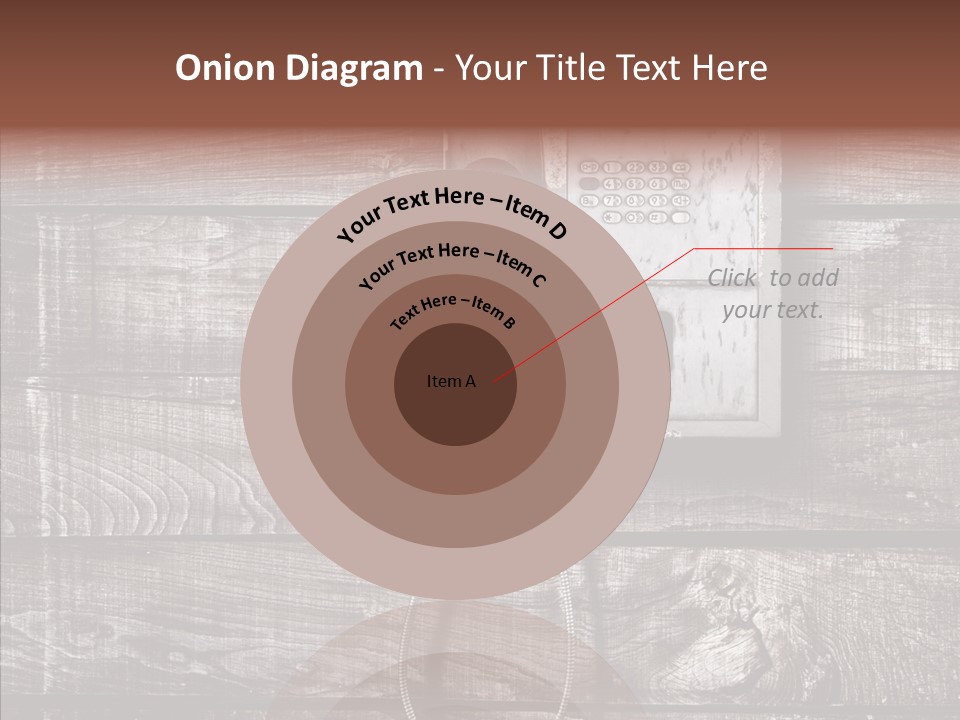 Dirty Receiver Phone PowerPoint Template