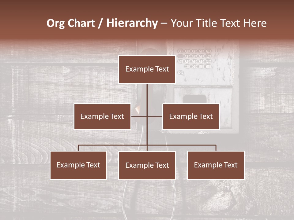 Dirty Receiver Phone PowerPoint Template