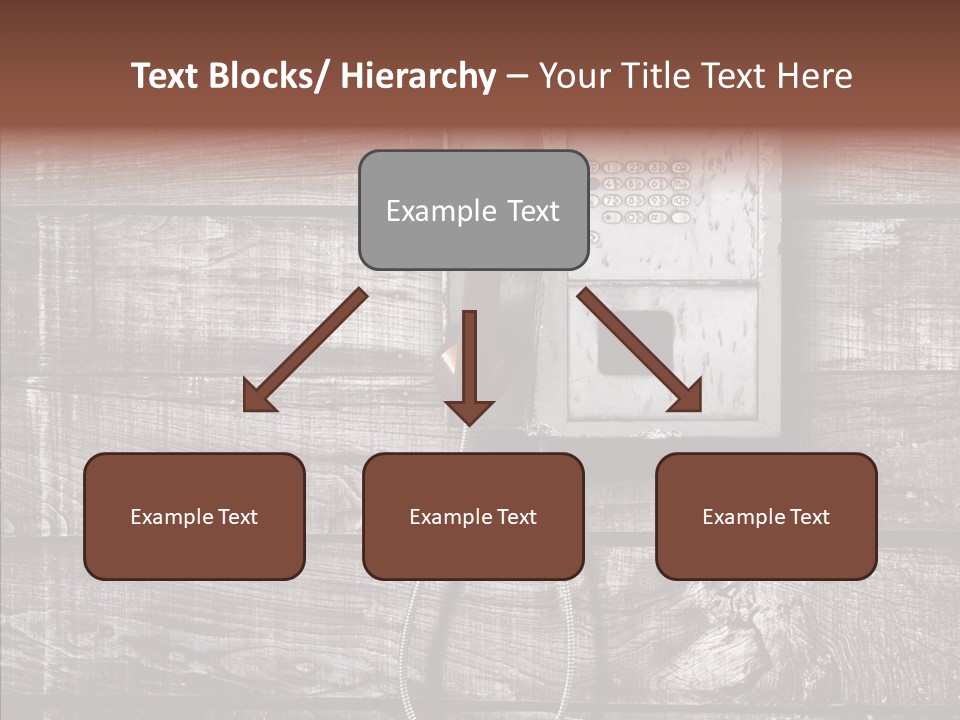 Dirty Receiver Phone PowerPoint Template