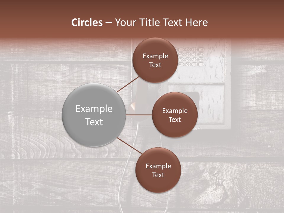 Dirty Receiver Phone PowerPoint Template