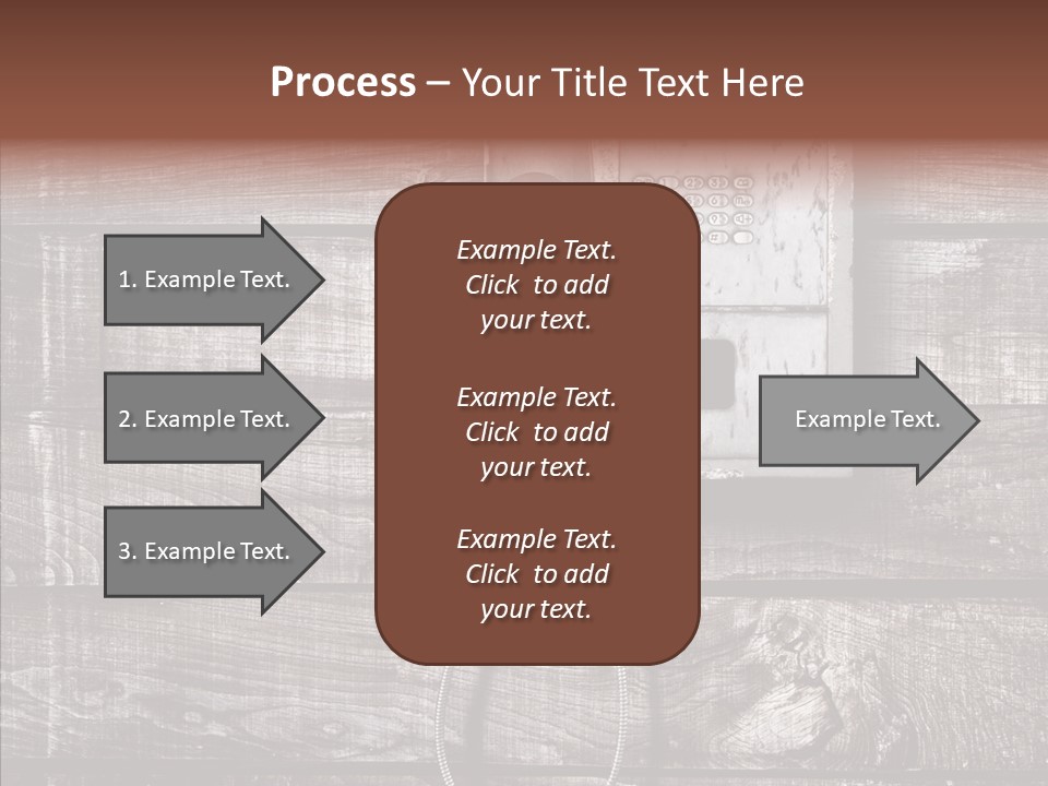 Dirty Receiver Phone PowerPoint Template
