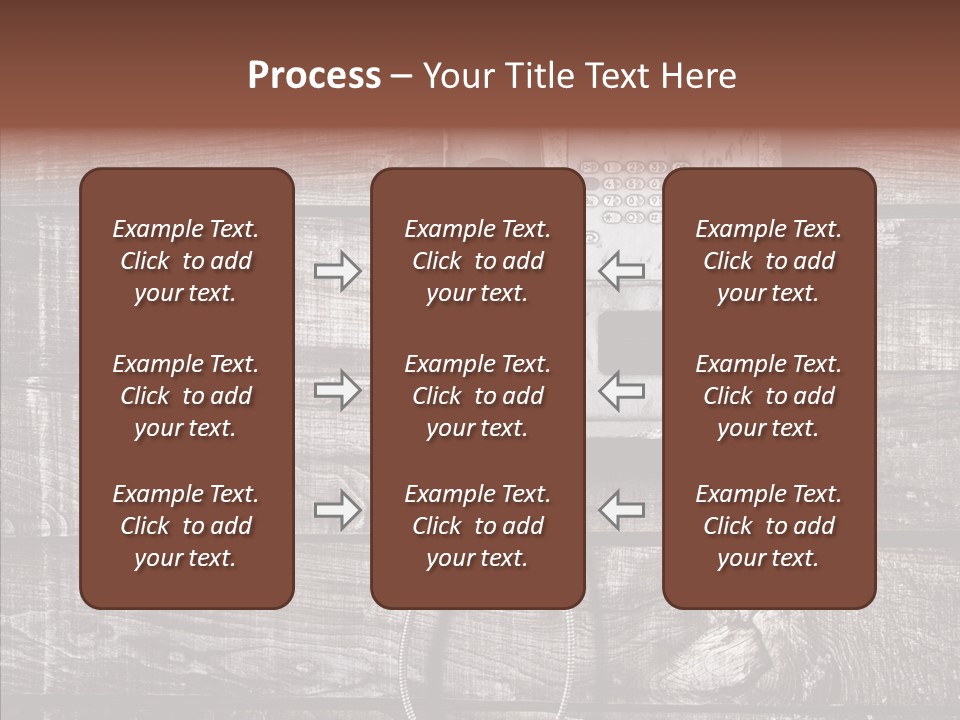 Dirty Receiver Phone PowerPoint Template