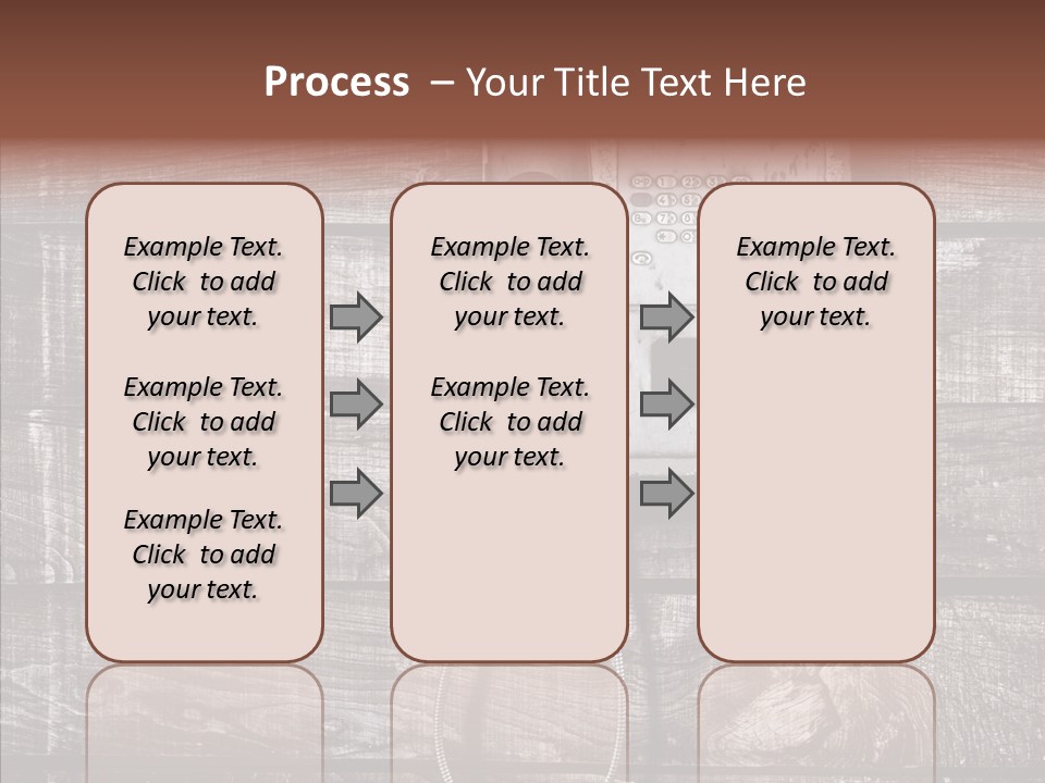 Dirty Receiver Phone PowerPoint Template