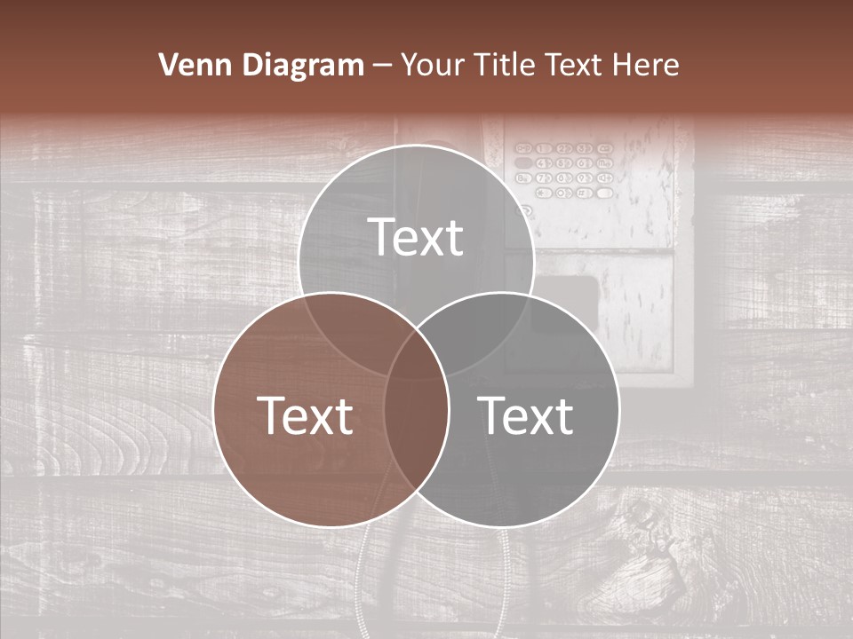 Dirty Receiver Phone PowerPoint Template
