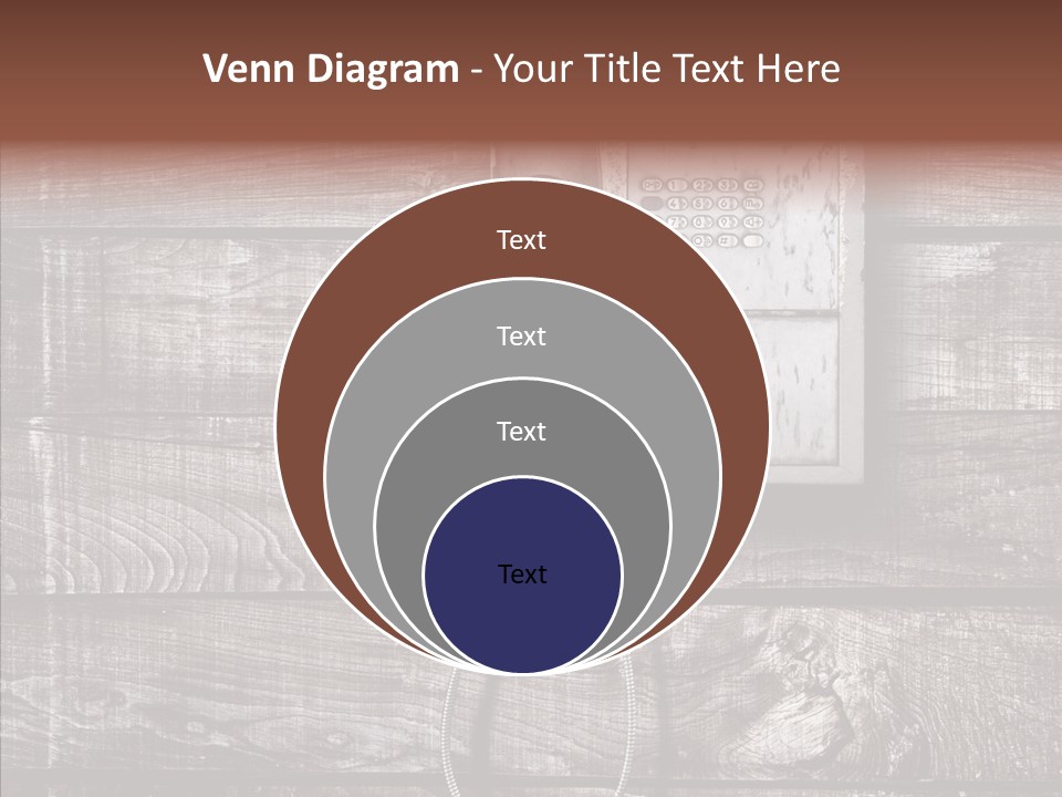 Dirty Receiver Phone PowerPoint Template