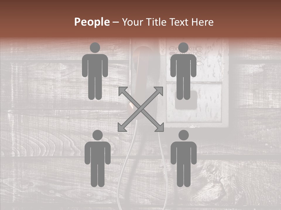 Dirty Receiver Phone PowerPoint Template