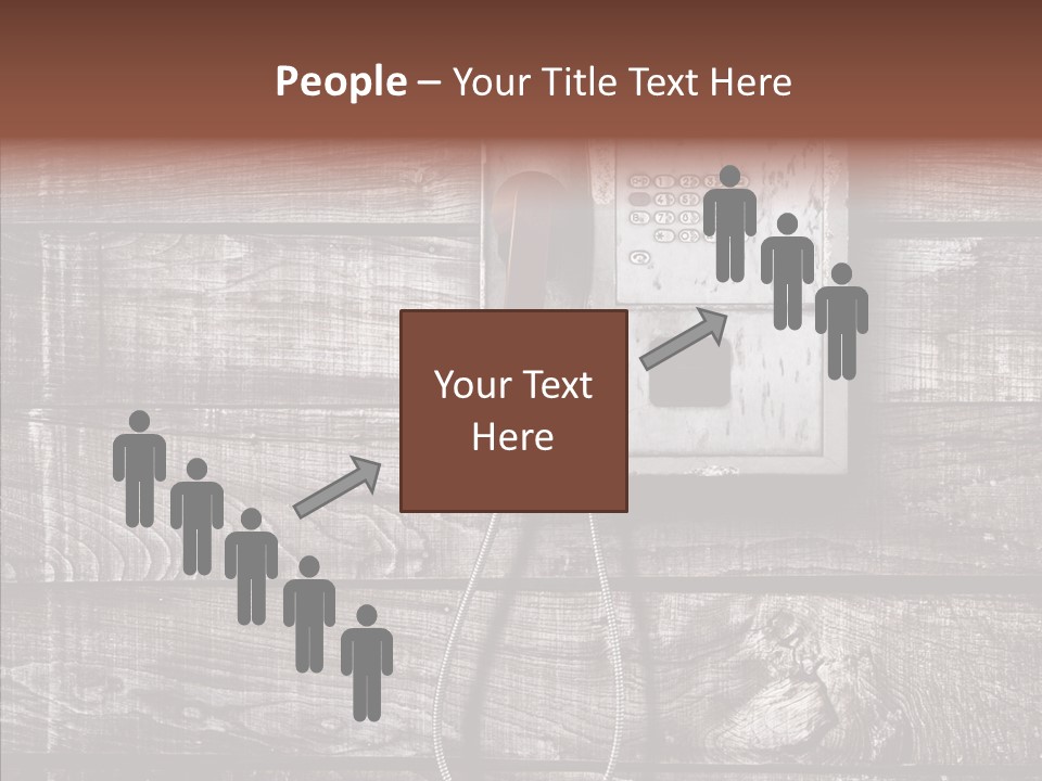 Dirty Receiver Phone PowerPoint Template